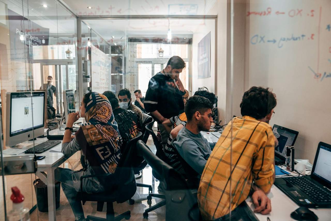Persone al lavoro